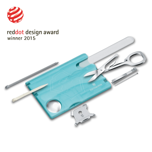 Swiss Card Nailcare - VICTORINOX SAK (Ice Blue Translucent)