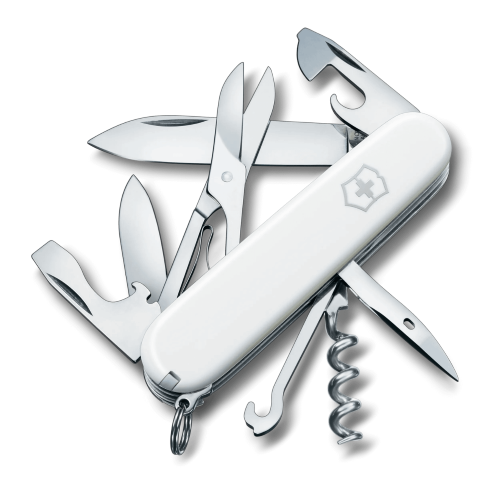 Swiss Pocket Knife - VICTORINOX SAK Climber (White)