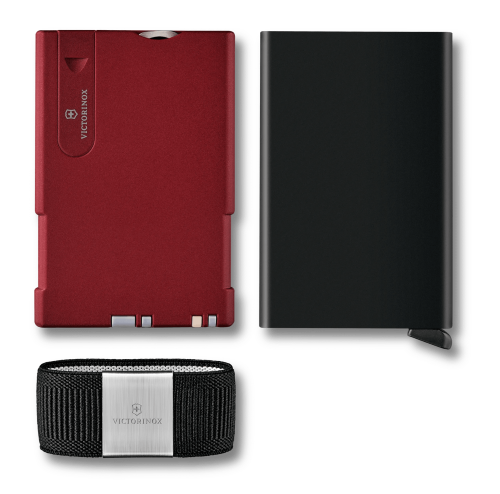 Smart Card Wallet - VICTORINOX SAK (Red)