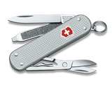 Swiss Pocket Knife - VICTORINOX SAK Classic SD Alox (Silver)