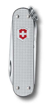 Swiss Pocket Knife - VICTORINOX SAK Classic SD Alox (Silver)