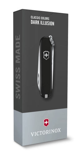 Swiss Pocket Knife - VICTORINOX SAK Classic SD (Dark Illusion)