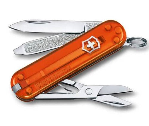Swiss Pocket Knife - VICTORINOX SAK Classic SD (Fire Opal)