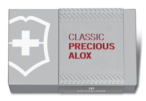 Swiss Pocket Knife - VICTORINOX SAK Classic SD Precious Alox (Red)