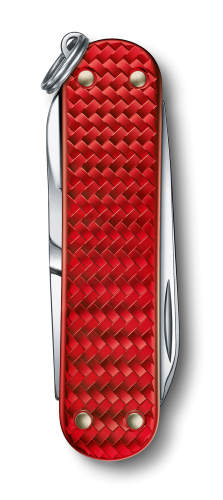 Swiss Pocket Knife - VICTORINOX SAK Classic SD Precious Alox (Red)