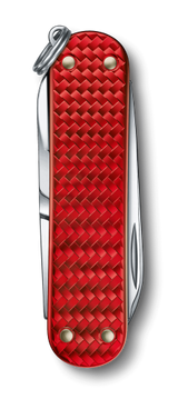Swiss Pocket Knife - VICTORINOX SAK Classic SD Precious Alox (Red)