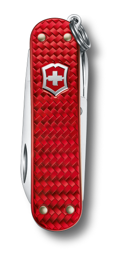 Swiss Pocket Knife - VICTORINOX SAK Classic SD Precious Alox (Red)