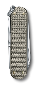 Swiss Pocket Knife - VICTORINOX SAK Classic SD Precious Alox (Grey)