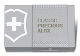 Swiss Pocket Knife - VICTORINOX SAK Classic SD Precious Alox (Grey)