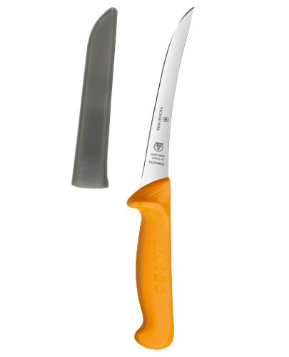 Boning Knife - VICTORINOX SWIBO 5.8406.16 Curv Flex Clam (16cm)