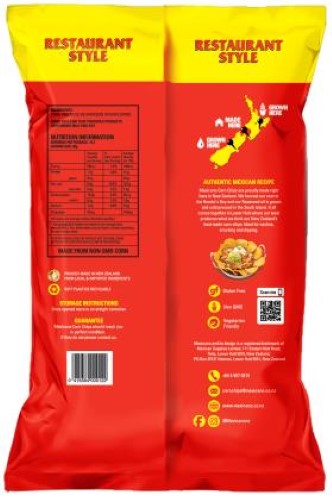 Mexicano Corn Chip Natural Gluten Free  - 500G