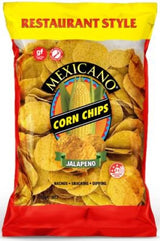 Mexicano Corn Chip Jalapeno Gluten Free  - 500G