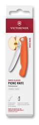 Folding Picnic Knife - Victorinox (Orange)