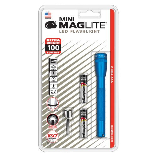 Flashlight - MAGLITE Mini Maglite LED 2 Cell AAA (Blue)