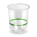 Biopak Cup Bioplastic 250ml Tumbler Clear  - 50PC