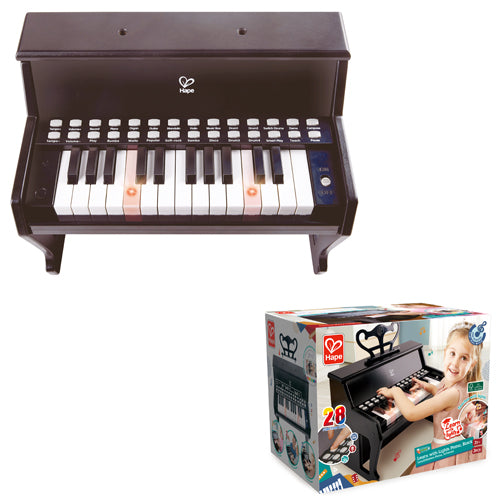 Learn with Lights Piano - Hape (Black)