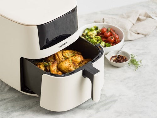 GreenPan - Bistro XXL Coloured Air fryer Taupe - 7.2L