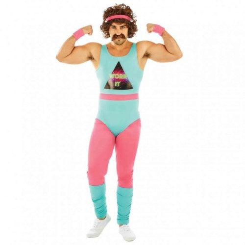 Costume Fitness Instructor Men's X-Large