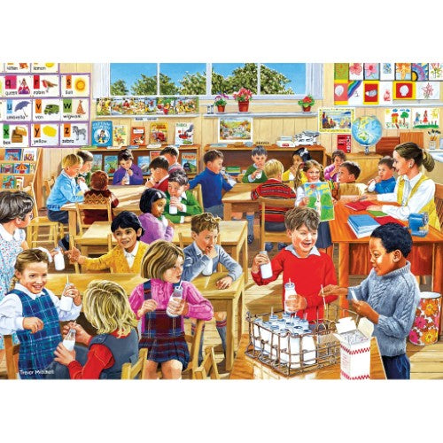 Gibsons: School Days (4X500PC)