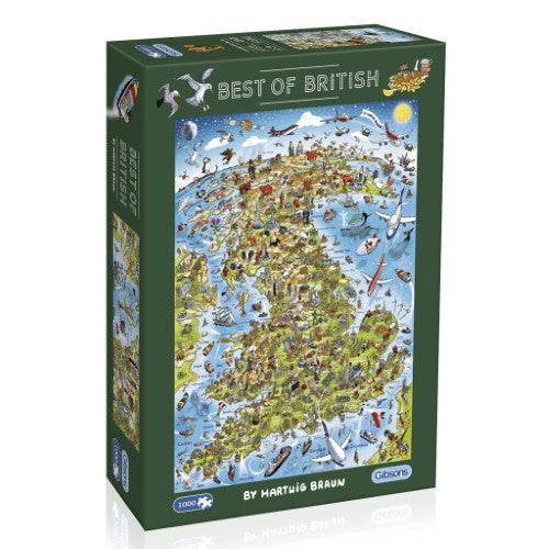 Gibsons: Best Of British (1000PC)