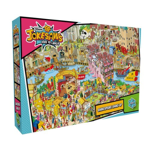 Gibsons: Jokesaws - Shakespeare Shake-Up (1000PC)