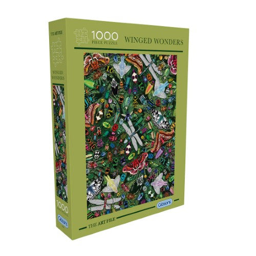 Gibsons: The Art File - Winged Wonders (1000PC)