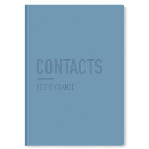 Letts Conscious Address Book A5 Ocean