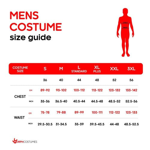 Costume Deluxe Santa Men's Size Large