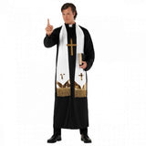 Costume Religious Priest Men's Large
