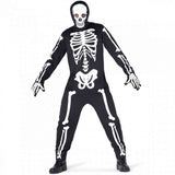 Costume Skeleton Jumpsuit Men's XX-Large