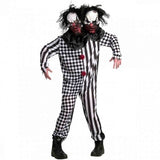 Costume 2 Headed Clown Adult Standard Size