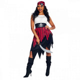 Costume Pirate Deckhand Women's Size 16-18