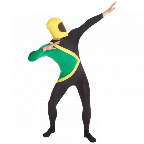 Costume Jamaican Morphsuit Adult Large