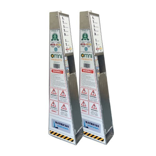 Omni Products Standit Vertical Panel Storage System For Construction - 1 Pair