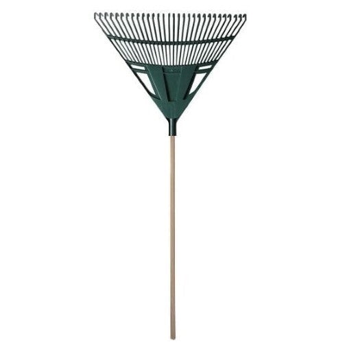 Viking Trade Large Leaf Rake - 30 Tyne - Pine Handle