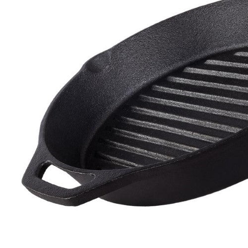 Tramontina Pre-Seasoned Cast Iron Griddle Pan 26cm 1.65l