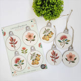 Pop Out Ornament - Quilted Baubles Set (21 x 29.5 x 0.3cm)