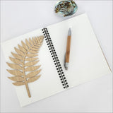 Small Bamboo Journal - Square Tapa 2 (16 x 21cm)