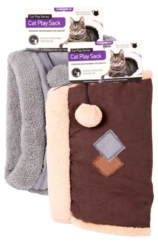 Cat Play Sack - 48cm (Set of 3)