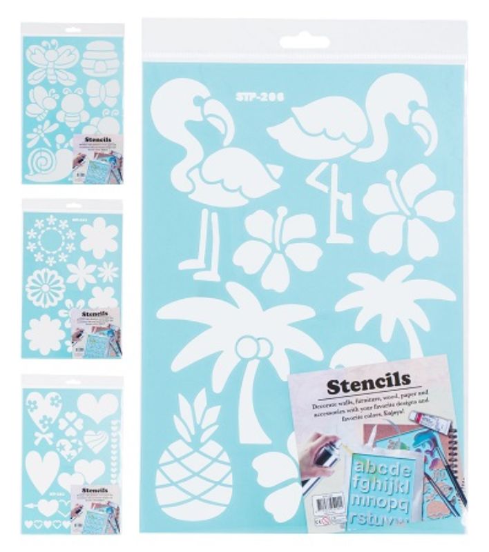Stencil For Kids (Set of 6 Assorted)