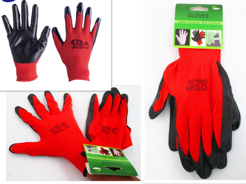 Gloves - Rubber Coated 25.4cm (6 Pairs)