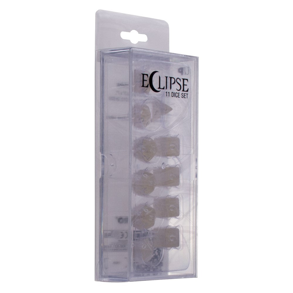 Ultra Pro: UP15560 Eclipse 11 Dice Set: Arctic White