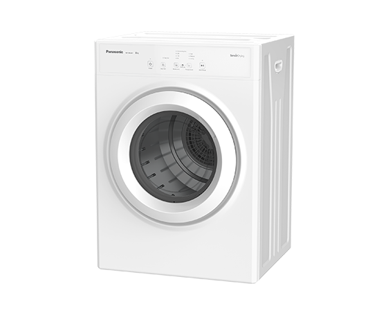 Panasonic Tumble Dryer – Heating Technology 8kg (White)