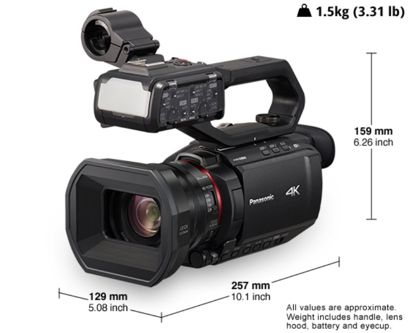 Panasonic Professional 4K Camcorder (HC-X2000GC)