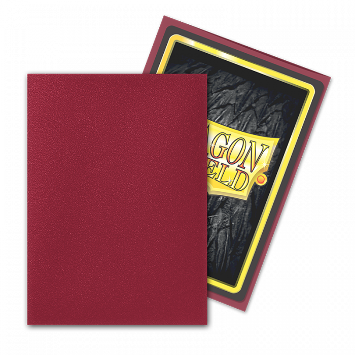 Dragon Shield: Sleeves  - Matte  - Blood Red