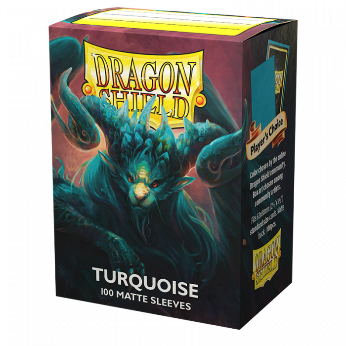 Dragon Shield: Sleeves  - Matte  - Turquoise