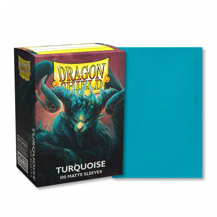 Dragon Shield: Sleeves  - Matte  - Turquoise