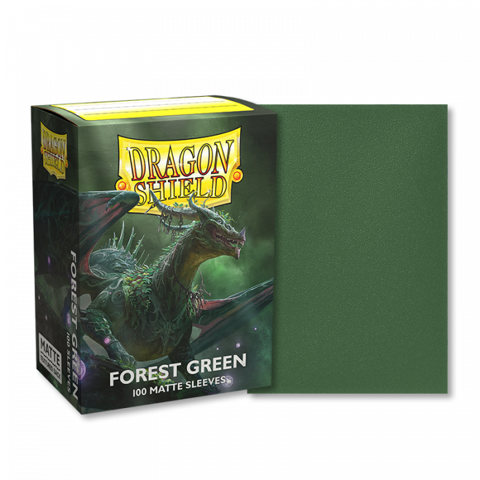 Dragon Shield: Sleeves  - Matte  - Forest Green