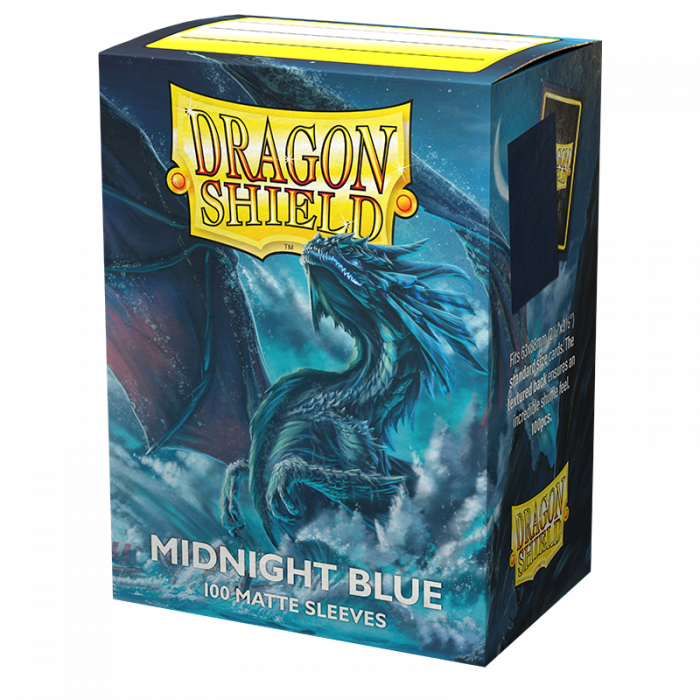 Dragon Shield: Japanese Size Sleeves  - Matte  - Midnight Blue
