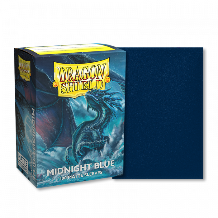 Dragon Shield: Japanese Size Sleeves  - Matte  - Midnight Blue